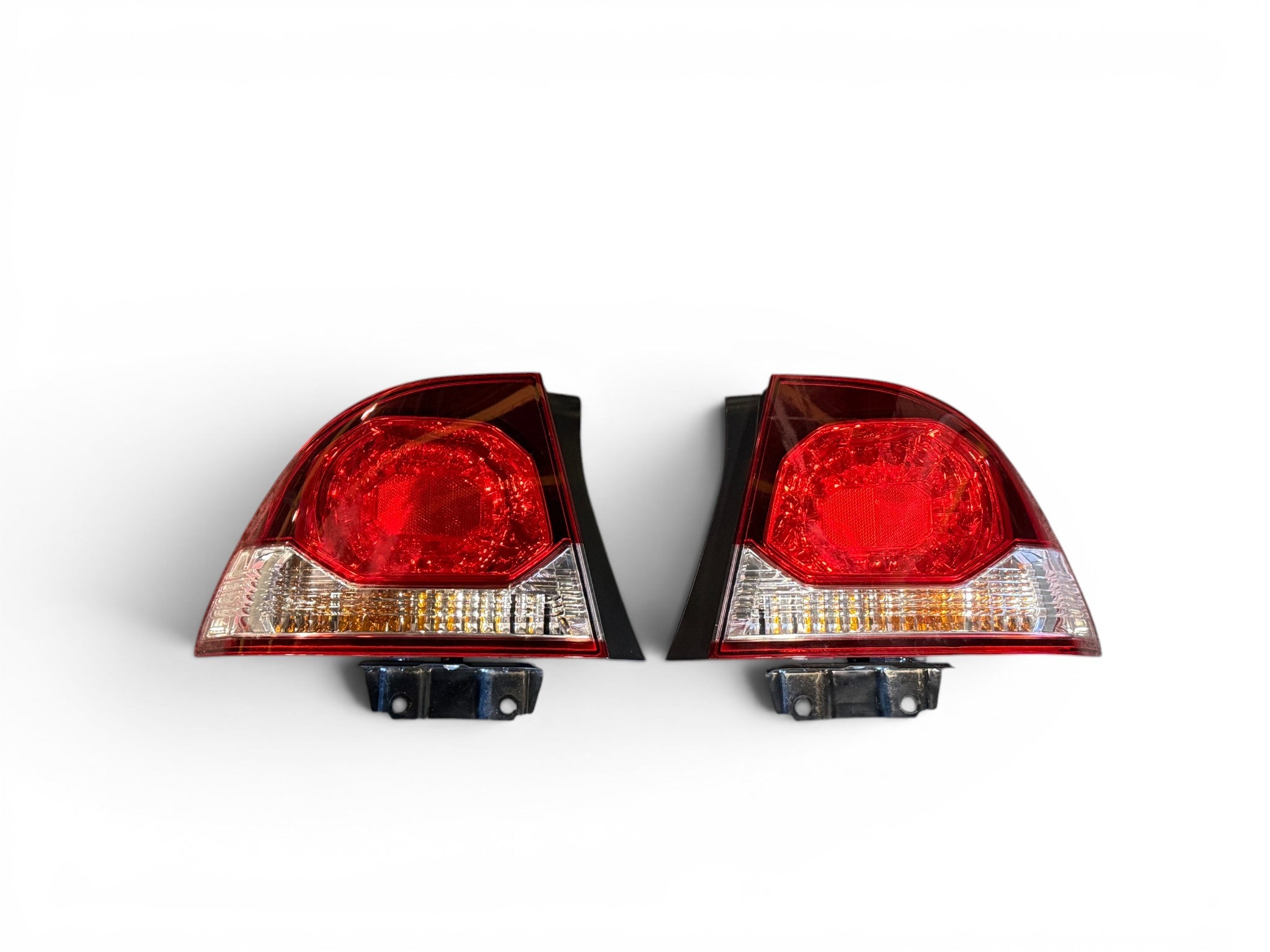 JDM Honda Civic Hybrid FD3 Front & Rear Conversion White Hood Fenders Headlights Bumpers Taillights JDM LDA-MF5 #3