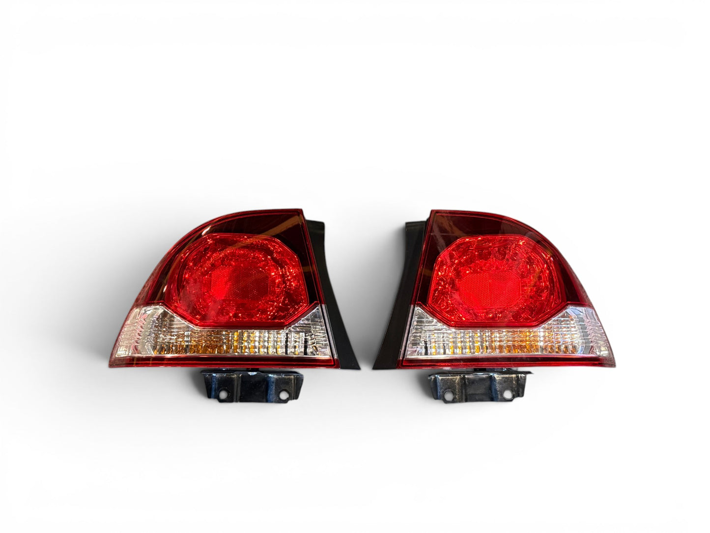JDM Honda Civic Hybrid FD3 Front & Rear Conversion White Hood Fenders Headlights Bumpers Taillights JDM LDA-MF5 #3
