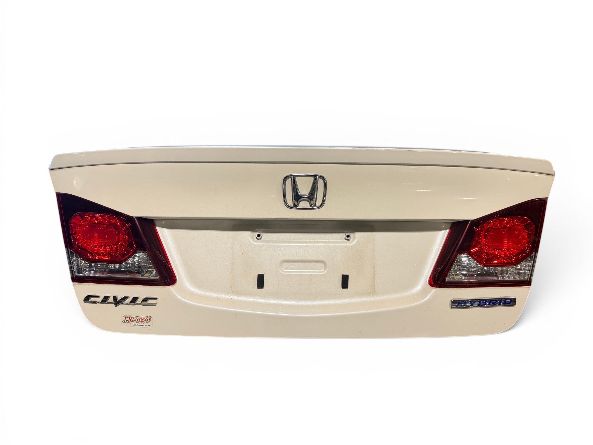 JDM Honda Civic Hybrid FD3 Front & Rear Conversion White Hood Fenders Headlights Bumpers Taillights JDM LDA-MF5 #3