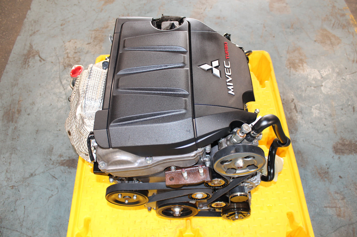 2009 2010 Mitsubishi Lancer Ralliart 2.0L MIVEC Turbo Engine JDM 4b11 4b11t #2
