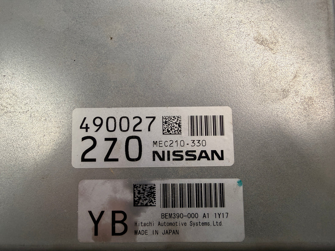 2012-2013 Infiniti G37 Automatic ECU Engine Computer BEM390-000 A1 VQ37VHR JDM #2