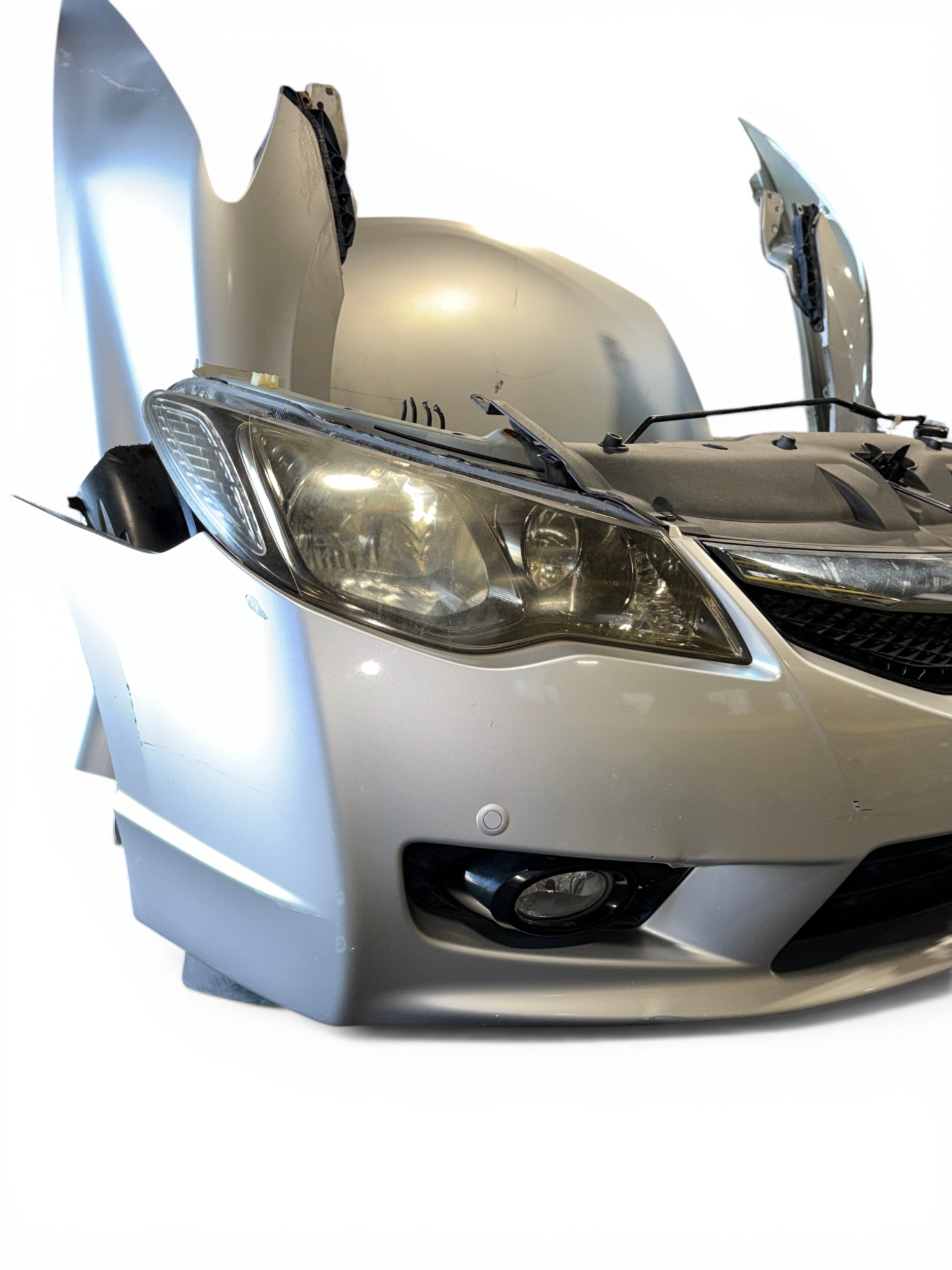 JDM Honda Civic Hybrid FD3 Front & Rear Conversion Gray Hood Fenders Headlights Bumpers Taillights JDM LDA-MF5 #4