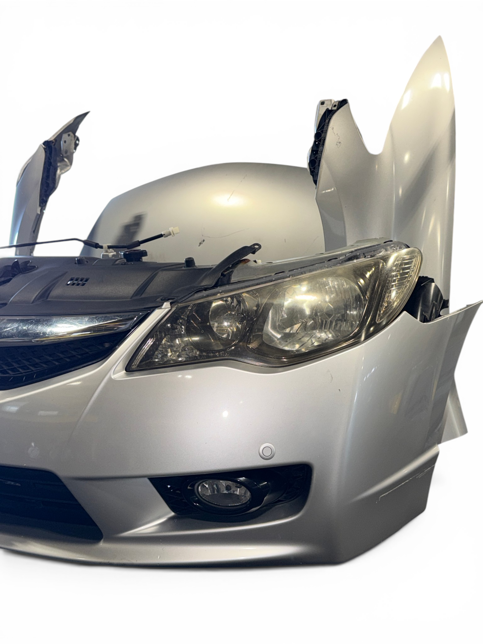 JDM Honda Civic Hybrid FD3 Front & Rear Conversion Gray Hood Fenders Headlights Bumpers Taillights JDM LDA-MF5 #4