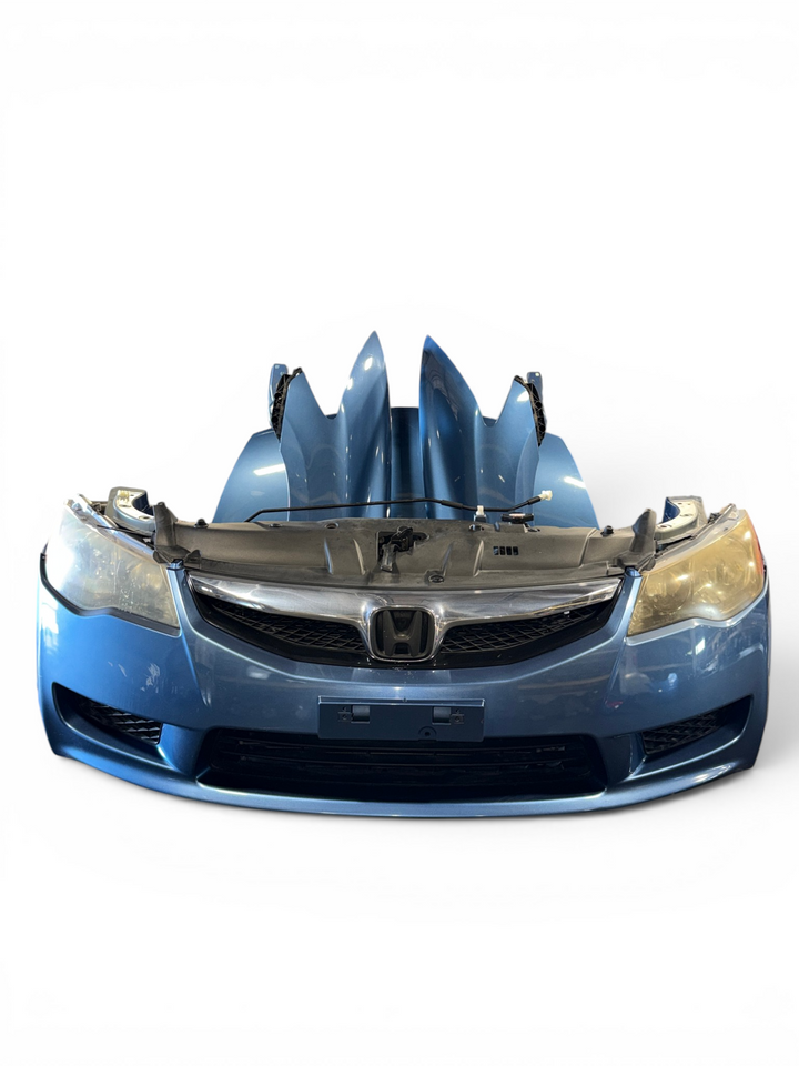 JDM Honda Civic Hybrid FD3 Front & Rear Conversion Blue Hood Fenders Headlights Bumpers Taillights JDM LDA-MF5 #6