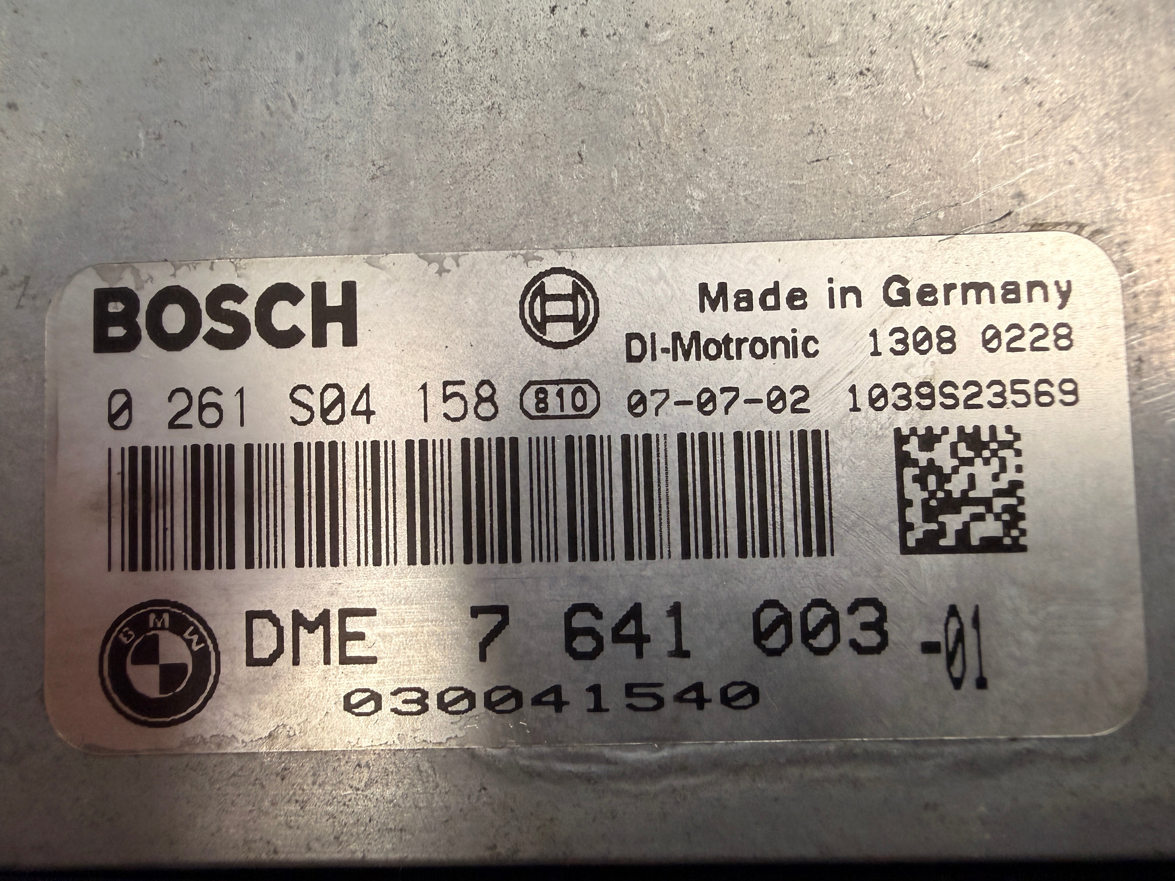 Mini Cooper R55 R56 R57 OEM Engine Computer Unit (ECU) 0261S04158 DME 7641003