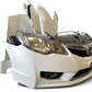 JDM Honda Civic Hybrid FD3 Front & Rear Conversion White Hood Fenders Headlights Bumpers Taillights JDM LDA-MF5 #7