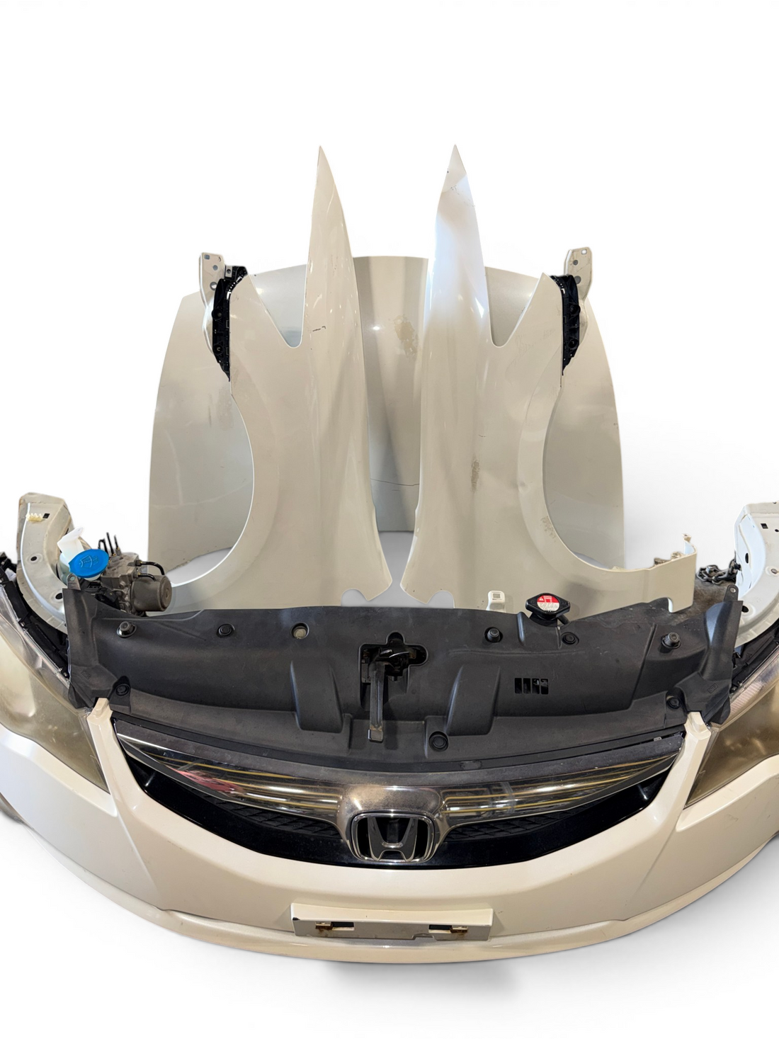 JDM Honda Civic Hybrid FD3 Front & Rear Conversion White Hood Fenders Headlights Bumpers Taillights JDM LDA-MF5 #8