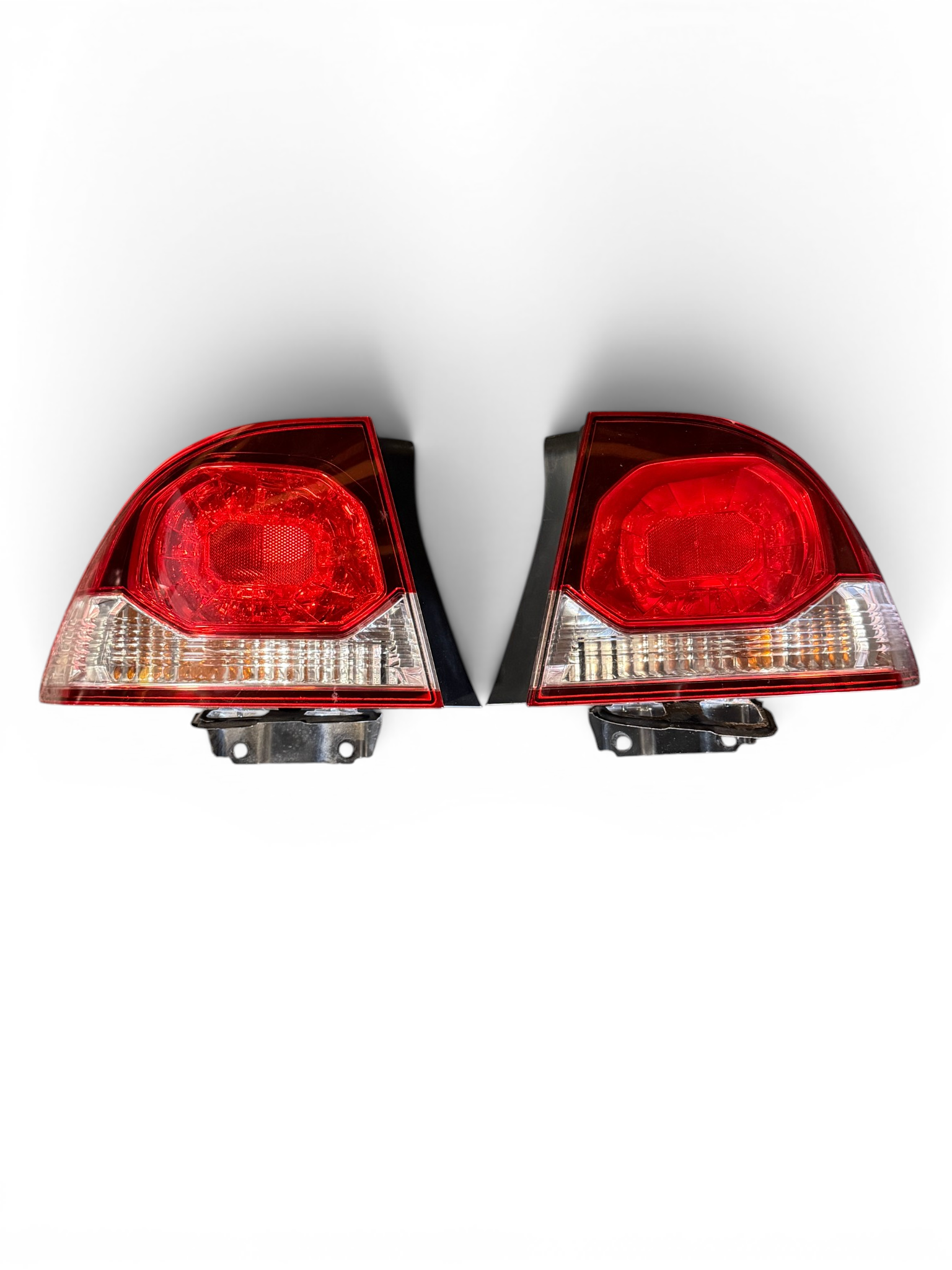 JDM Honda Civic Hybrid FD3 Front & Rear Conversion White Hood Fenders Headlights Bumpers Taillights JDM LDA-MF5 #9