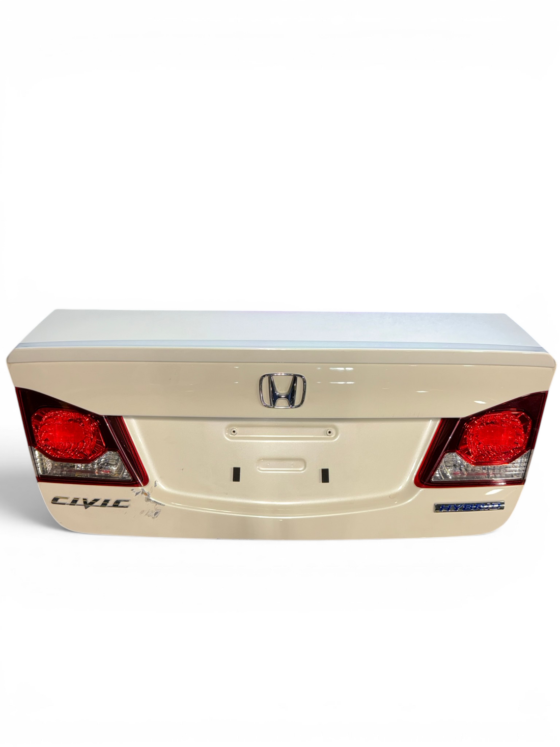 JDM Honda Civic Hybrid FD3 Front & Rear Conversion White Hood Fenders Headlights Bumpers Taillights JDM LDA-MF5 #9