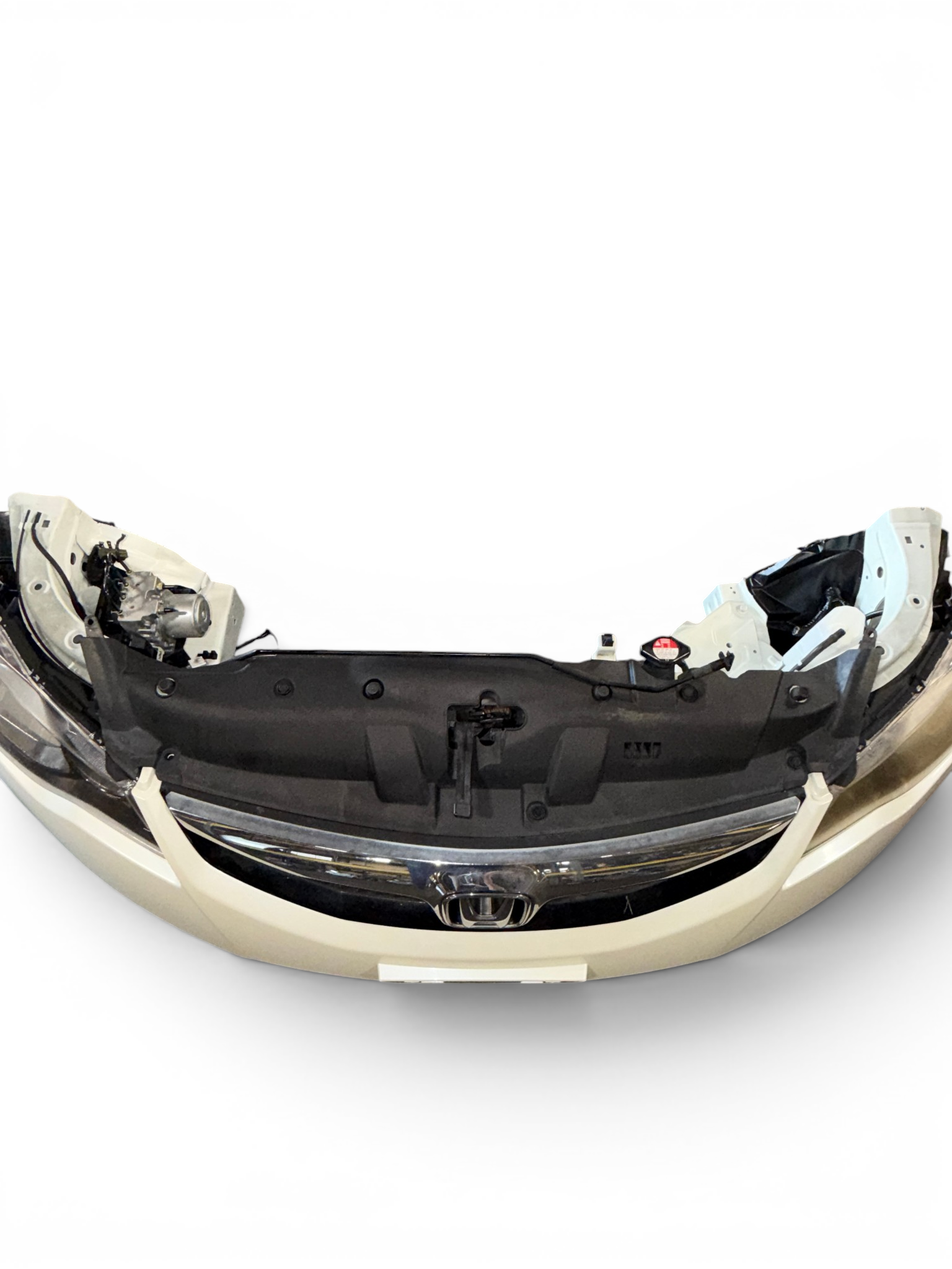 JDM Honda Civic Hybrid FD3 Front & Rear Conversion White Hood Fenders Headlights Bumpers Taillights JDM LDA-MF5 #9