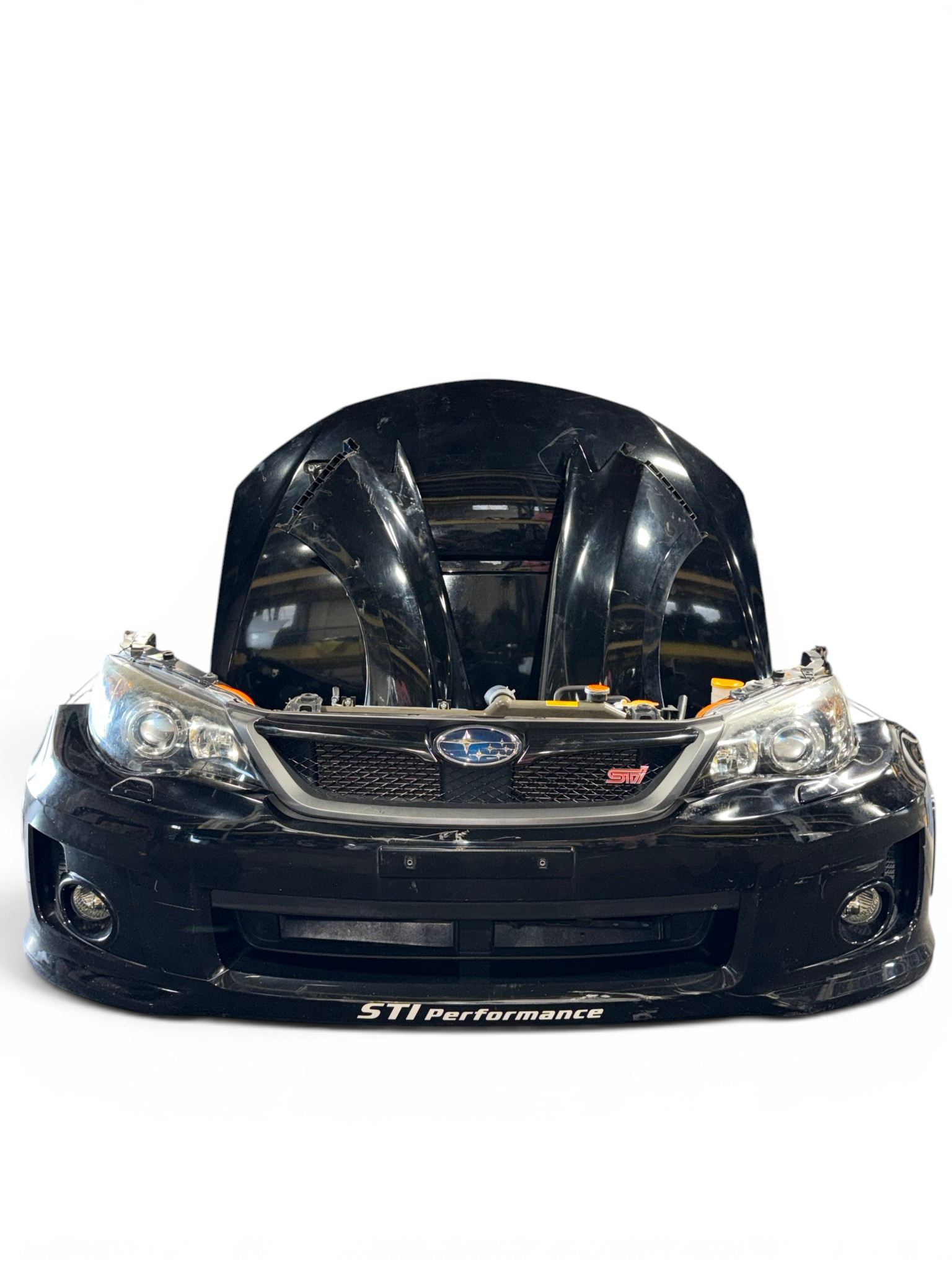 2008-2010 Subaru Impreza WRX STI GRB/GVB JDM Front End Conversion Hood Fenders Bumper Headlights