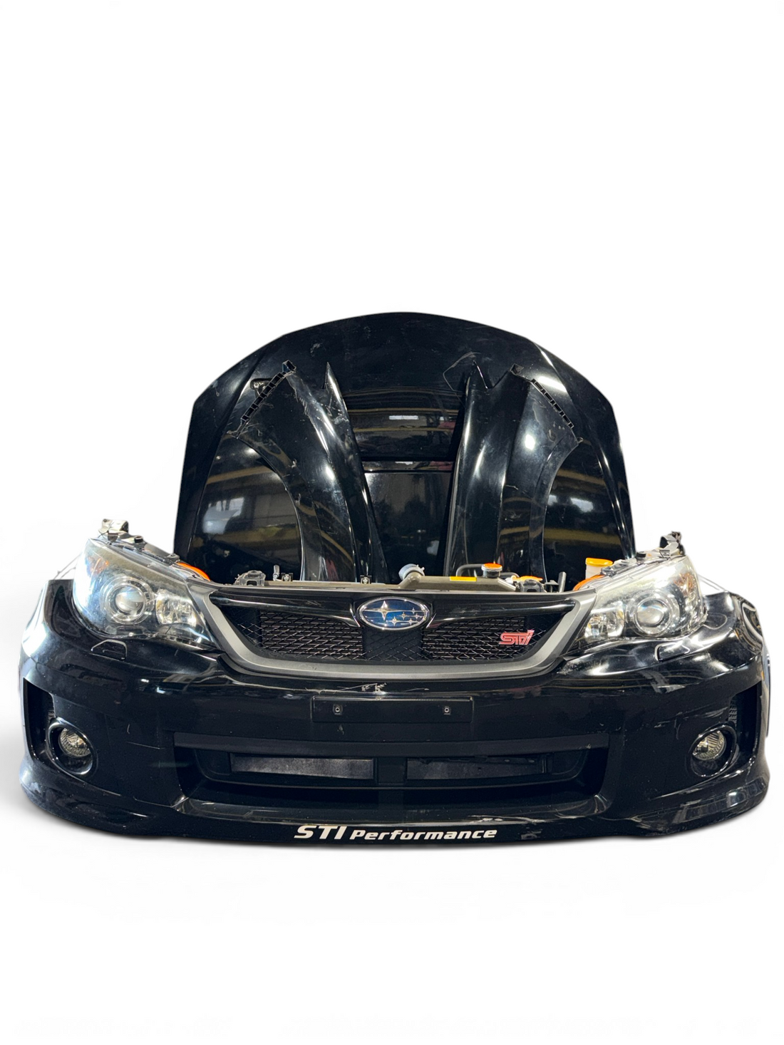 2008-2010 Subaru Impreza WRX STI GRB/GVB JDM Front End Conversion Hood Fenders Bumper Headlights
