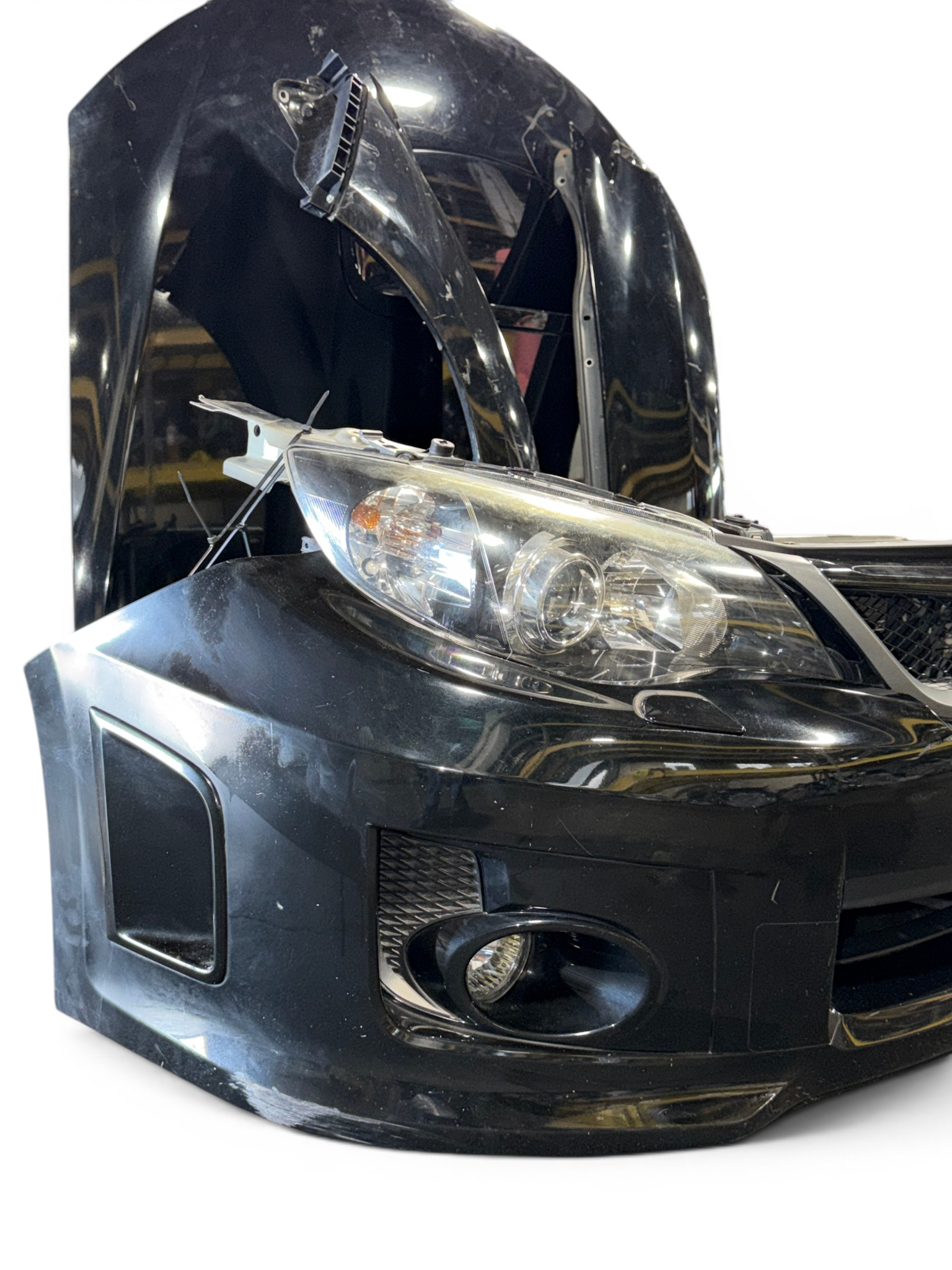 2008-2010 Subaru Impreza WRX STI GRB/GVB JDM Front End Conversion Hood Fenders Bumper Headlights