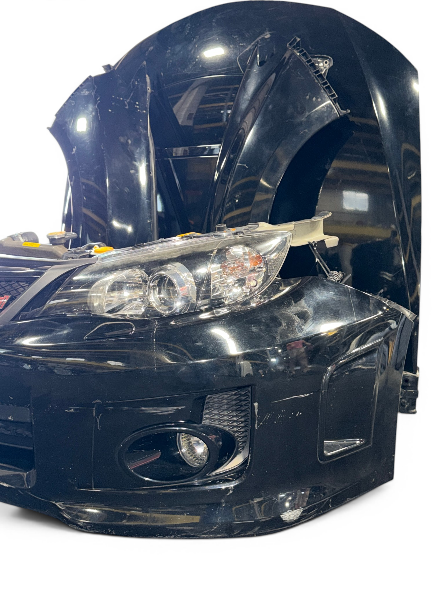 2008-2010 Subaru Impreza WRX STI GRB/GVB JDM Front End Conversion Hood Fenders Bumper Headlights