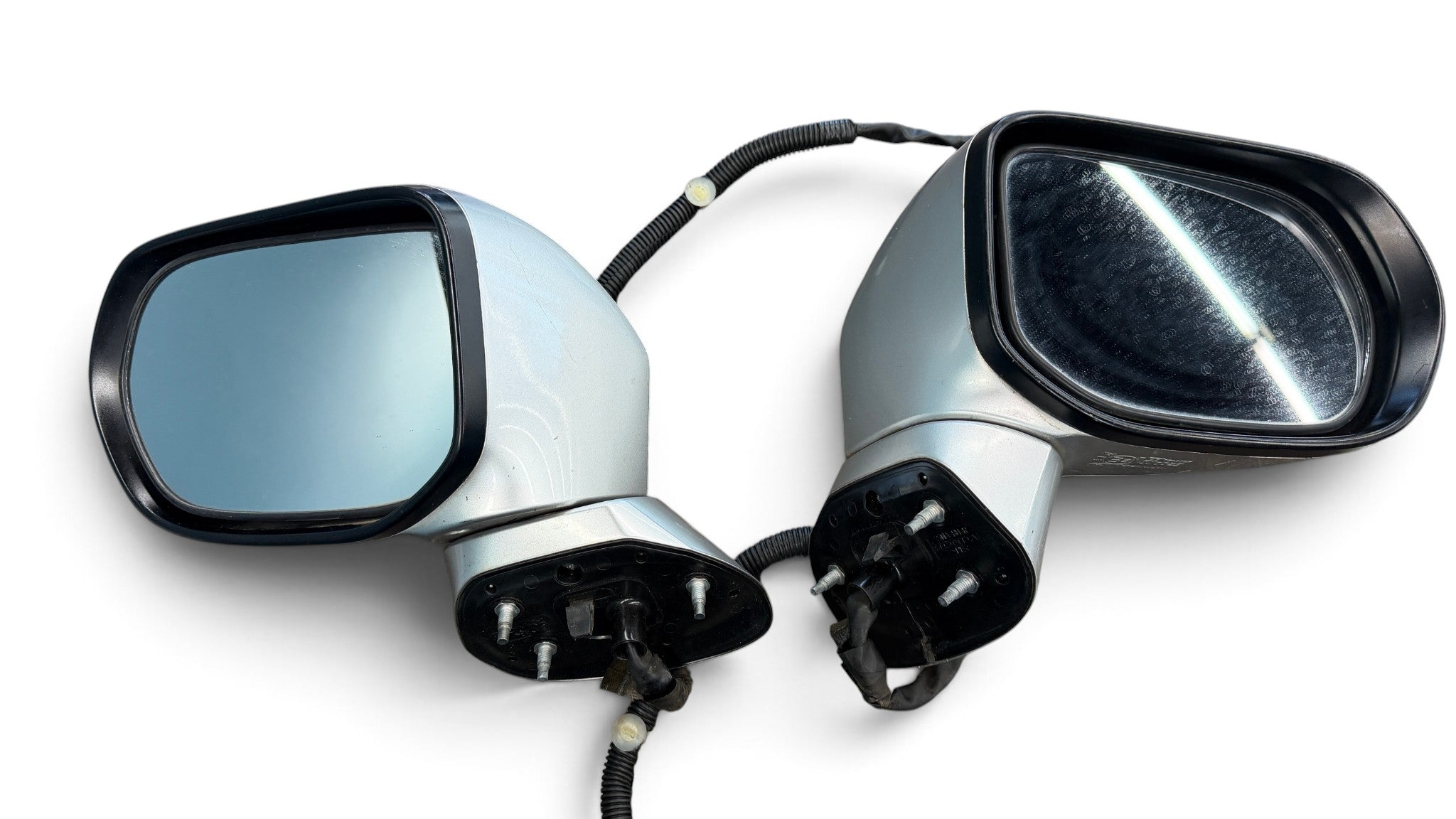 2006-2011 Honda Civic Sedan OEM Gray Power Mirrors w/ Turn Signals L & R SNA JDM #3