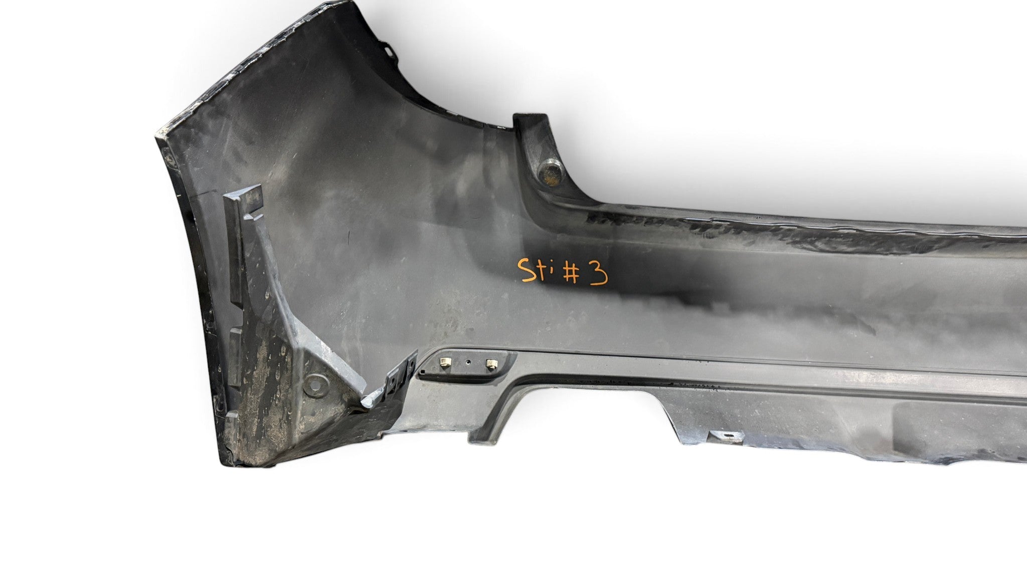 2008-2014 Subaru Impreza WRX STi Wagon OEM Rear Bumper Black JDM ej257 #3