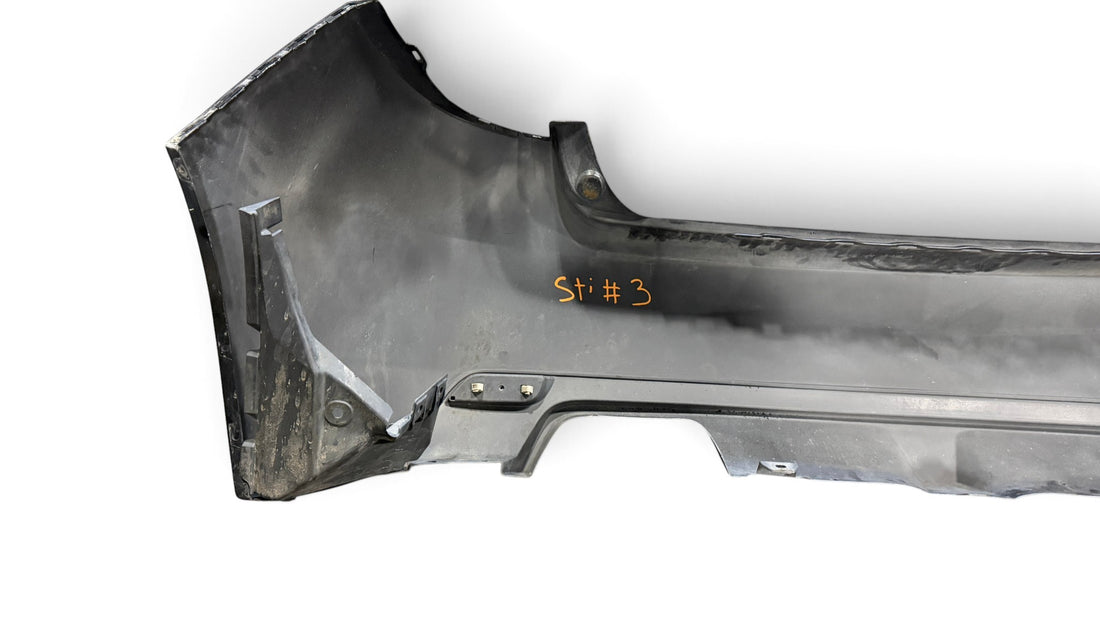 2008-2014 Subaru Impreza WRX STi Wagon OEM Rear Bumper Black JDM ej257 #3