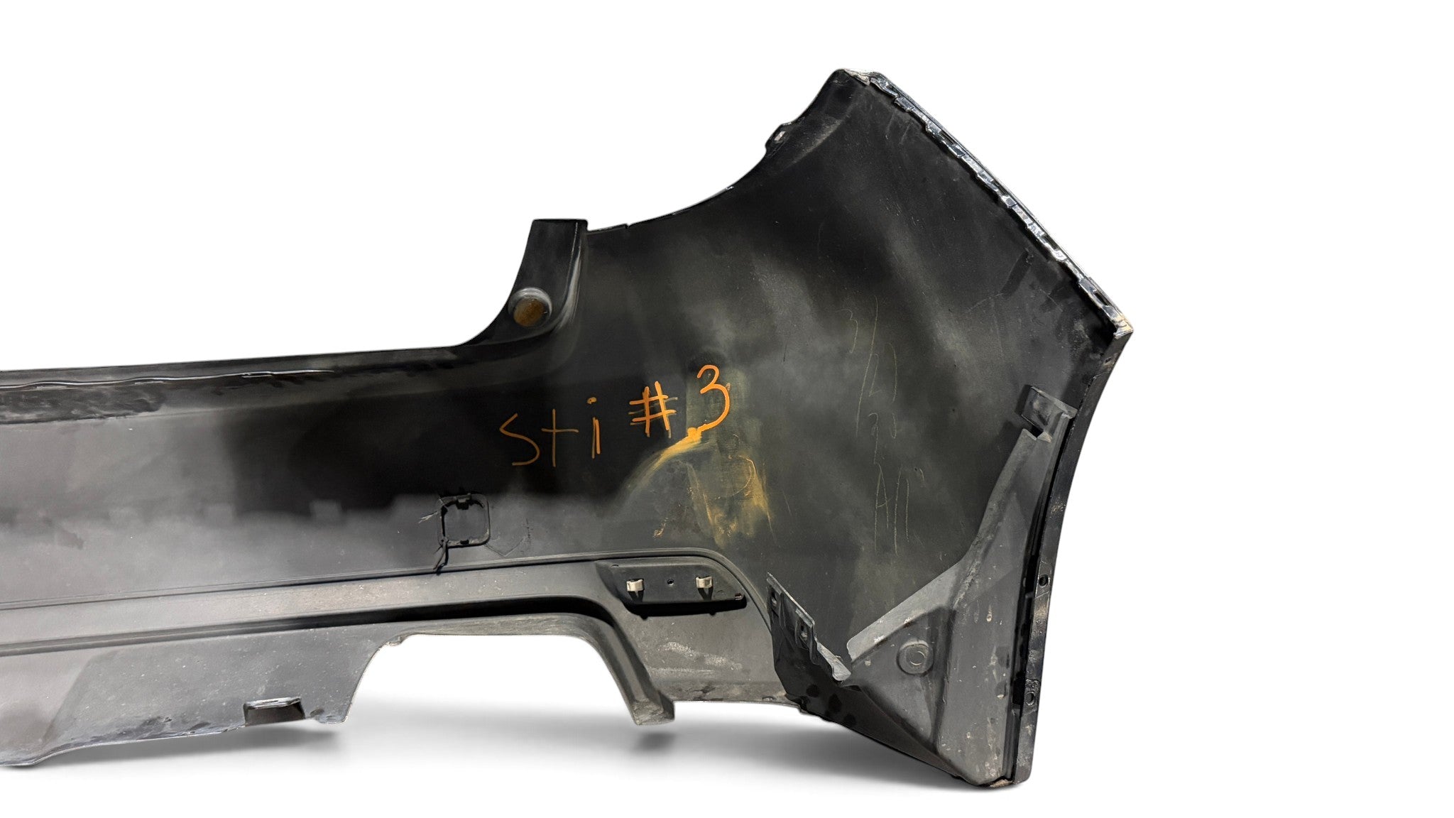 2008-2014 Subaru Impreza WRX STi Wagon OEM Rear Bumper Black JDM ej257 #3