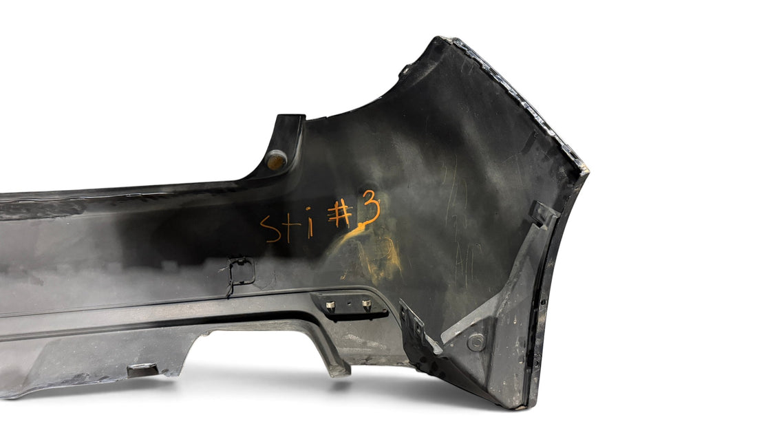2008-2014 Subaru Impreza WRX STi Wagon OEM Rear Bumper Black JDM ej257 #3