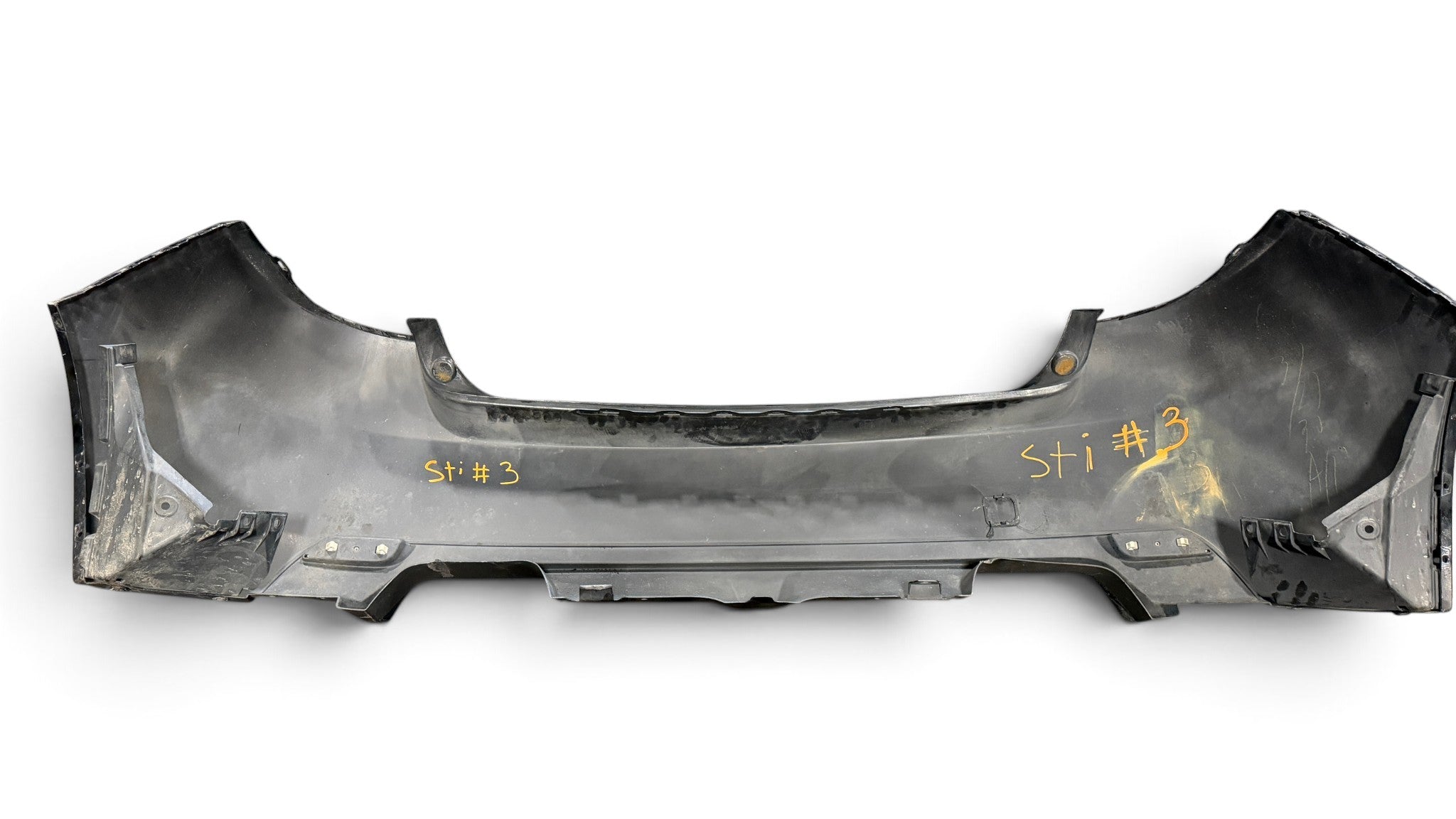 2008-2014 Subaru Impreza WRX STi Wagon OEM Rear Bumper Black JDM ej257 #3