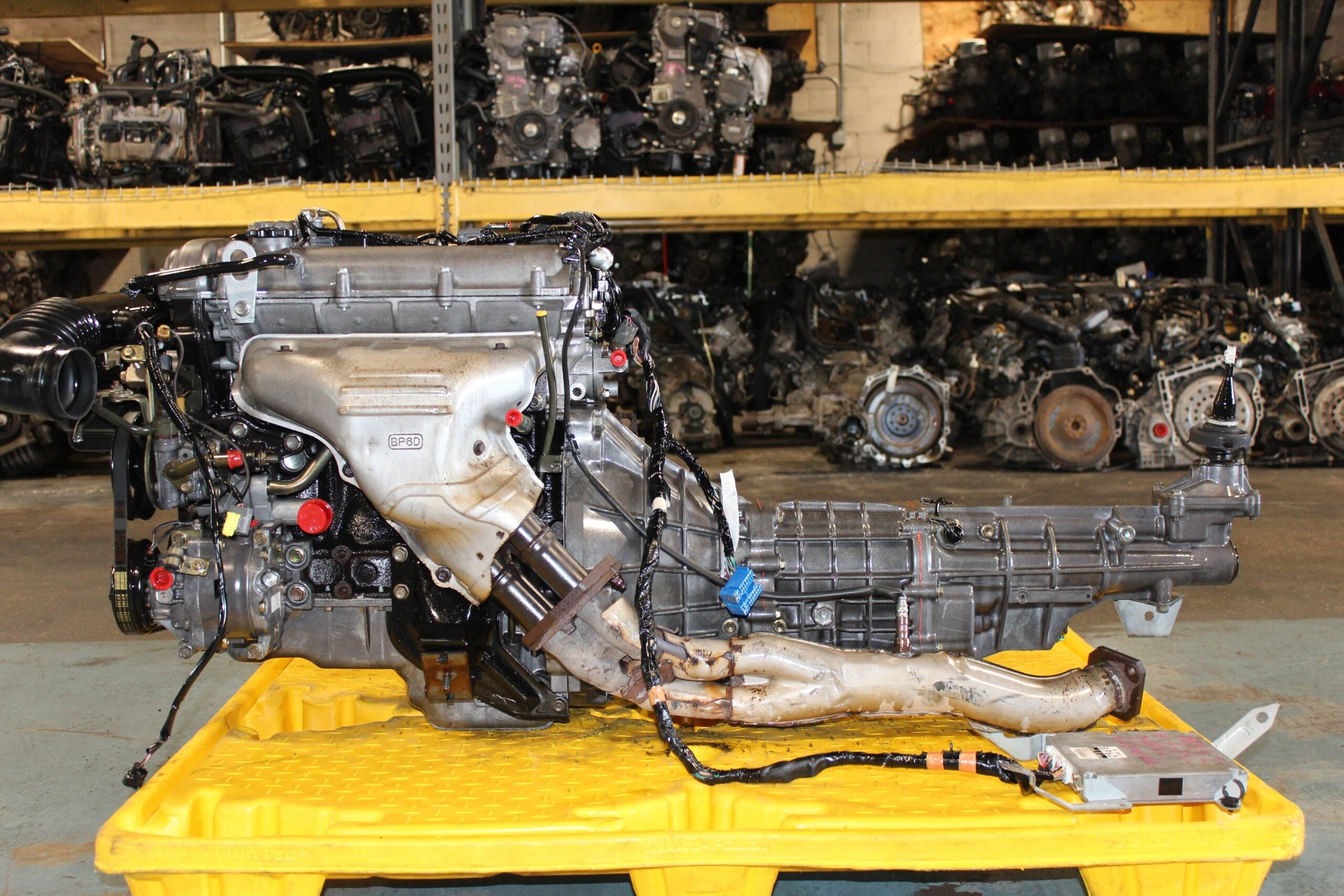 1999 2000 mazda miata mx 5 1.8l dohc engine 6 speed manual transmission ecu jdm bp #1 (copy)