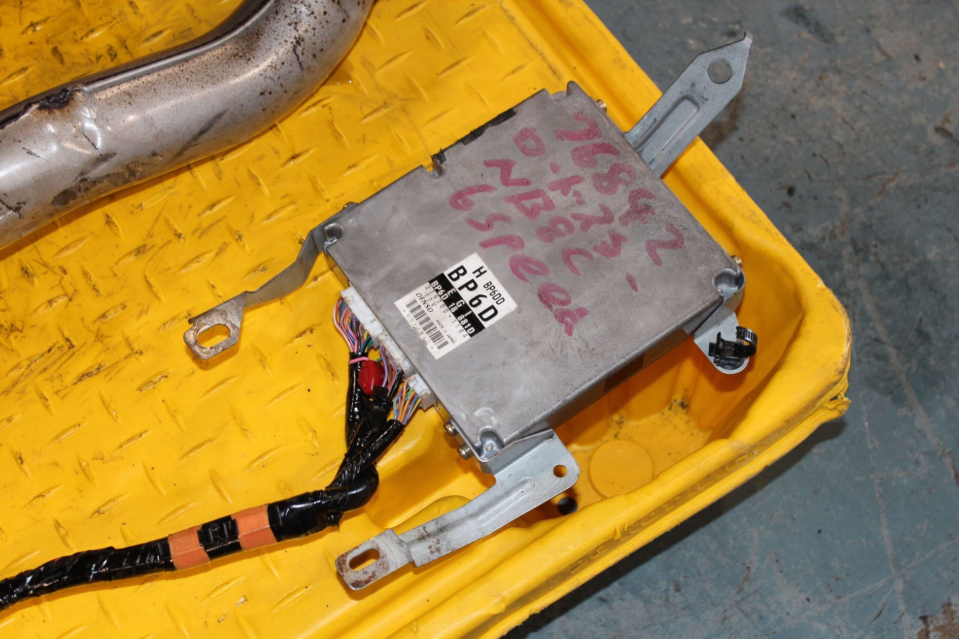 1999 2000 mazda miata mx 5 1.8l dohc engine 6 speed manual transmission ecu jdm bp #1 (copy)