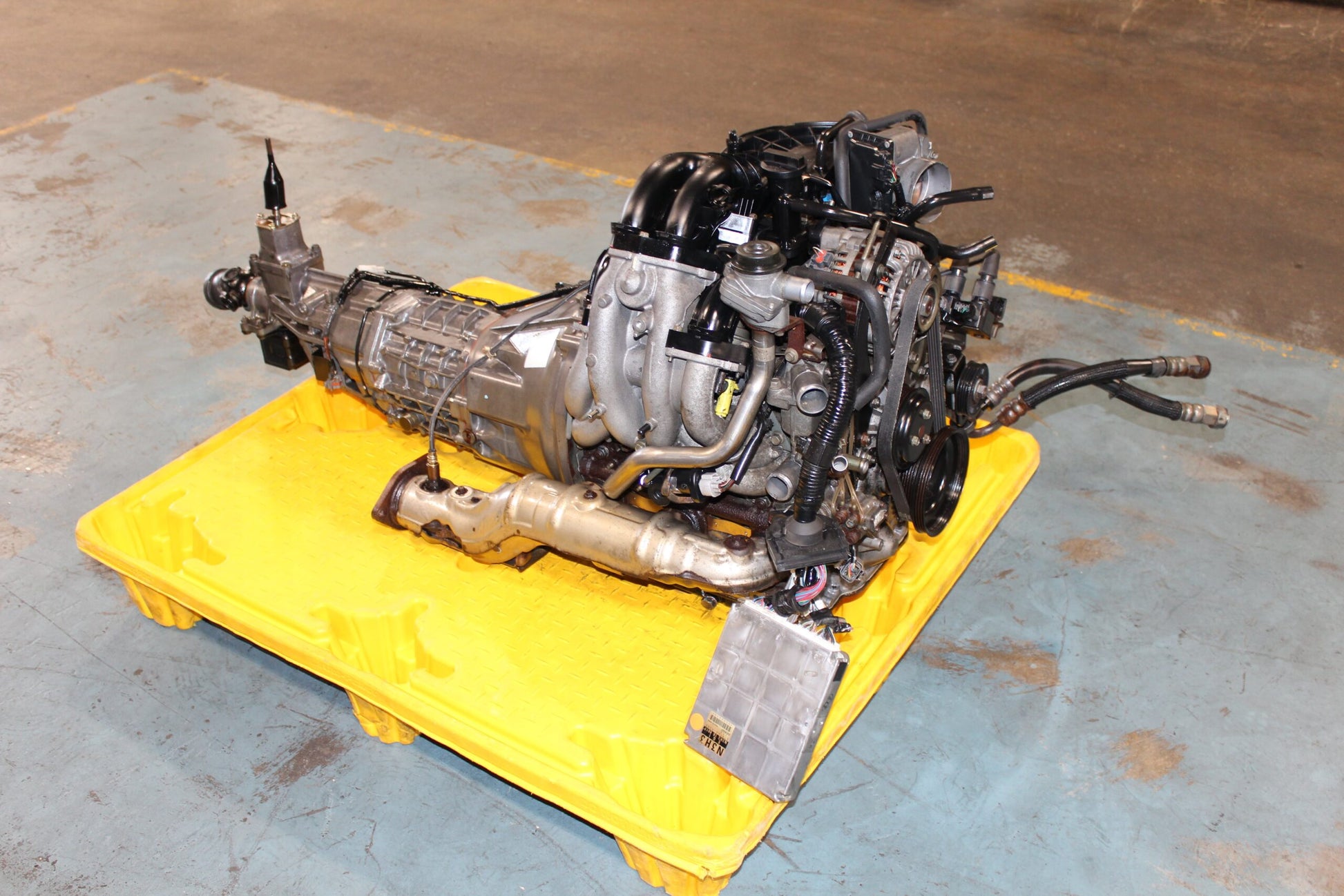 2004 2008 mazda rx8 1.3l 6 port rotary engine 6 speed manual rwd transmission ecu jdm 13b #1