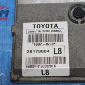 2010 TOYOTA COROLLA 1.8L 4-CYL AUTOMATIC OEM ECU ECM 89661-02L82 2ZR-FE 2