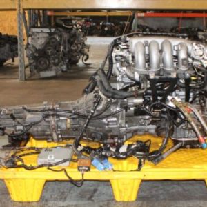 NISSAN SILVIA S14 2.0L DOHC TURBO ENGINE 5-SPEED TRANSMISSION ECU JDM SR20DET S14 240SX #1 2