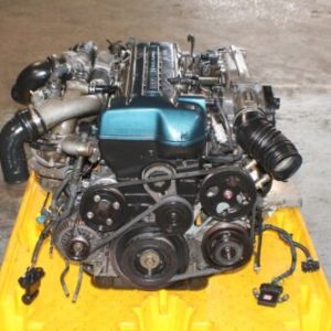 TOYOTA ARISTO 3.0L TWIN TURBO VVT-i ENGINE AUTOMATIC RWD TRANSMISSION ECU MAF JDM 2JZ-GTE #8 1