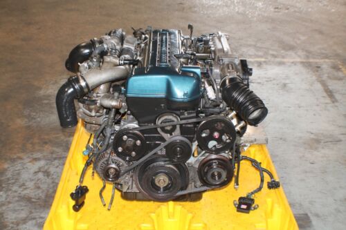 TOYOTA ARISTO 3.0L TWIN TURBO VVT-i ENGINE AUTOMATIC RWD TRANSMISSION ECU MAF JDM 2JZ-GTE #8 1