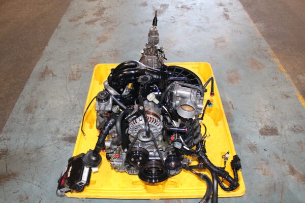 2004 2008 mazda rx8 1.3l 6 port rotary engine 6 speed manual rwd transmission ecu jdm 13b #3