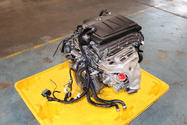 2009 2010 mitsubishi lancer ralliart 2.0l mivec turbo engine jdm 4b11 4b11t #2