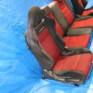 jdm 2007 2011 honda civic type r fn2 oem seats with rails front & rear k20a