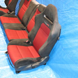 jdm 2007 2011 honda civic type r fn2 oem seats with rails front & rear k20a