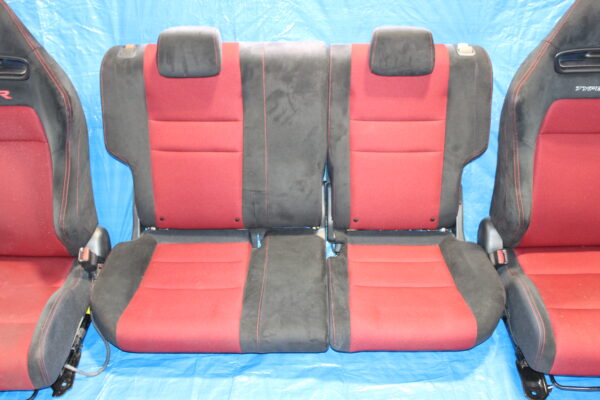 jdm 2007 2011 honda civic type r fn2 oem seats with rails front & rear k20a