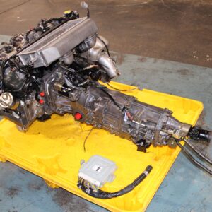 jdm 2005 subaru impreza wrx 2.0l dohc turbo avcs engine 5 speed transmission ecu ej205 ty754vb6aa