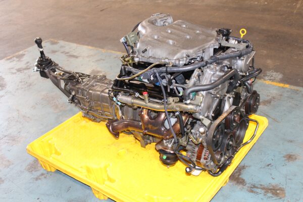 2003 2004 infiniti g35 3.5l dohc v6 engine 6 speed manual rwd transmission ecu jdm vq35de #1