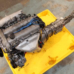 1990 1991 1992 1993 mazda miata 1.6l dohc long nose engine & 5 speed manual rwd transmission jdm b6 #2