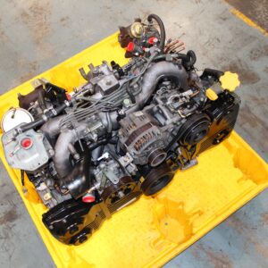 jdm subaru legacy gt bh5 2.0l dohc 4 cylinder twin turbo engine ej206 tt ej206 ej206dxcbe #2